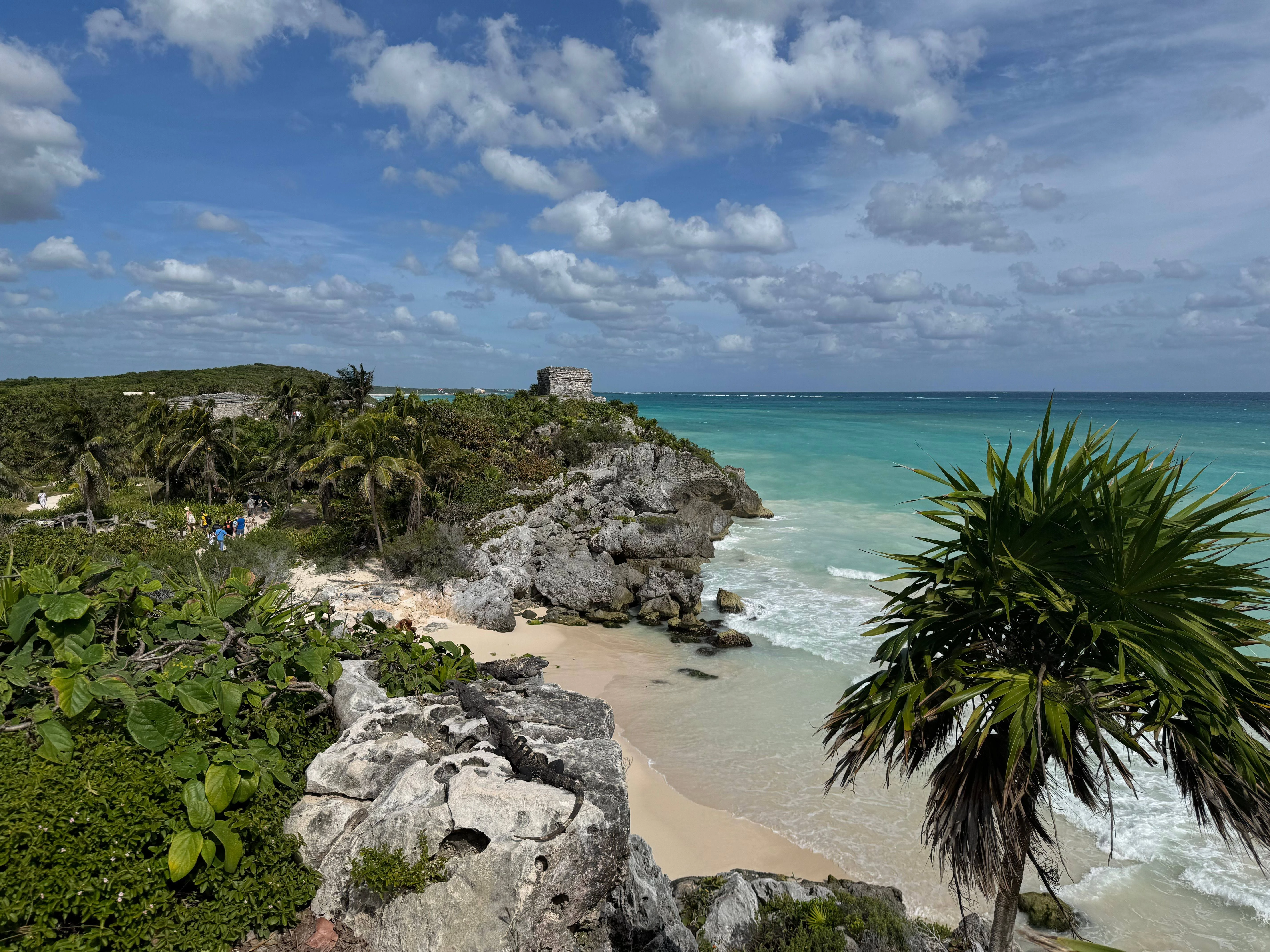 Detalle arquitectónico villa Tulum